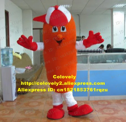 Sausage Wurst Ham Banger Gammon Mascot Costume Adult Cartoon Character Outfit Suit Hat Consists Of Four Parts zz4228 | Тематическая
