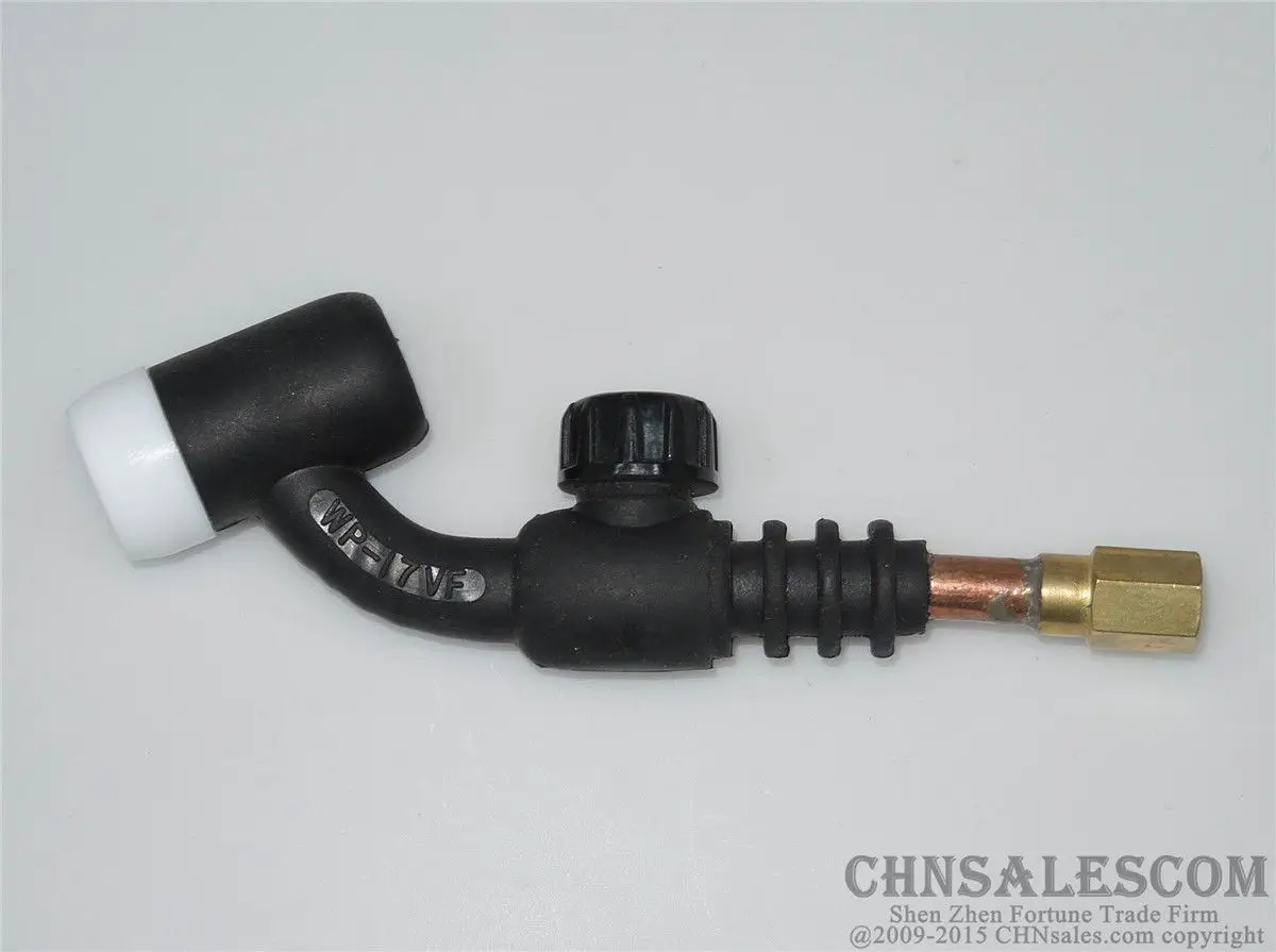 CHNsalescom WP 17FV SR Tig Сварочная горелка Гибкая с головкой клапана газовым