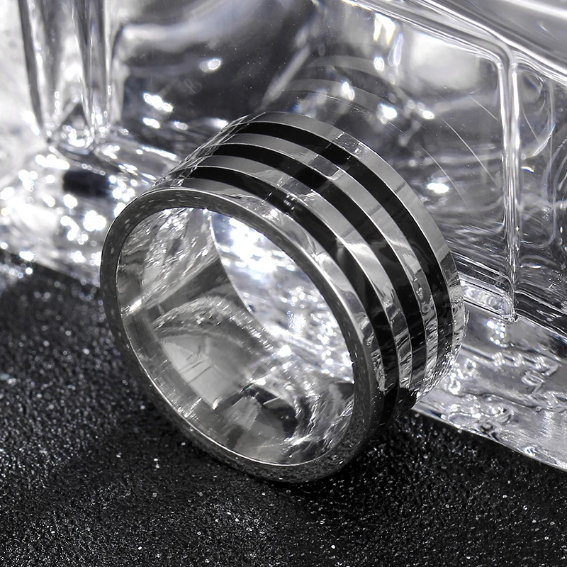 Stainless Steel Ring 10MM Wide for Woman And Man Valentine's Day gift