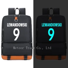 Lewandowski, польские футбольные рюкзаки, детский рюкзак, подростковые Мультяшные сумки на плечо, детская дорожная школьная сумка, студенческий рюкзак