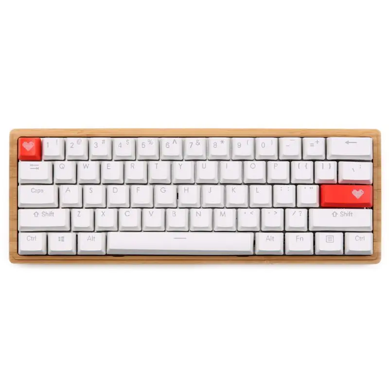 

Red Love Heart Pattern Keyboard Keycap Mechanical ENTER/ESC Key Cap Hat for PC Computer Notebook Use Supplies