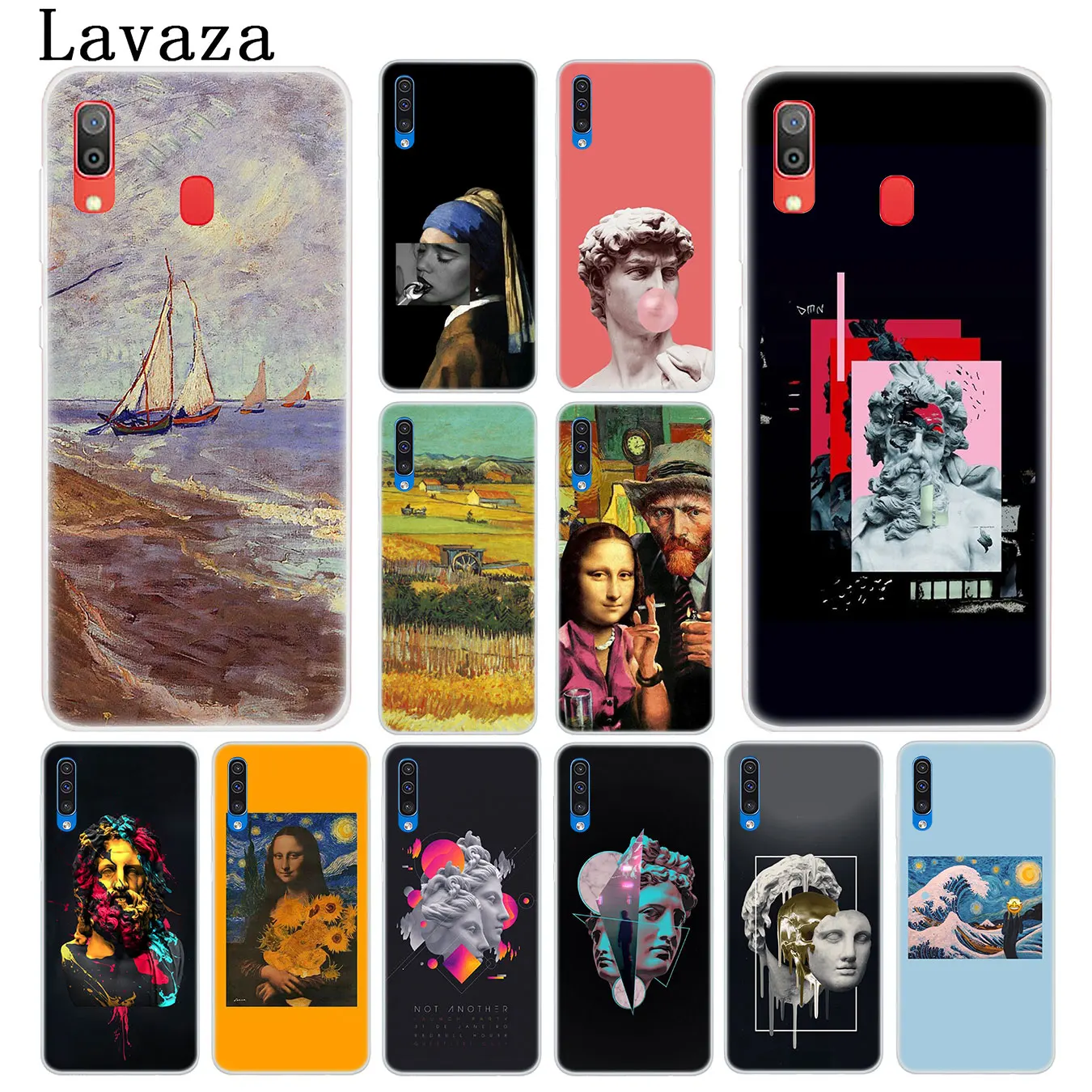 

Lavaza van Gogh Great art aesthetic Mona Lisa David PhoneCase for Samsung Galaxy M40 M30 M20 M10 A10 A20 A30 A40 A50 A60 A70