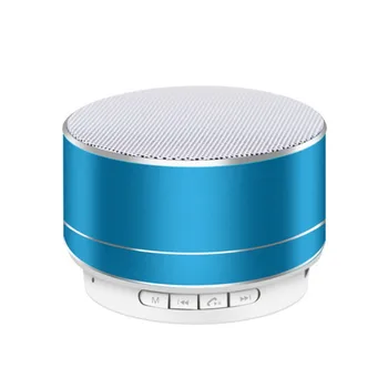 

Metal bluetooth speaker TF card mobile computer mini subwoofer wireless light led small speaker for iphone/huawei/xiaomi/laptop