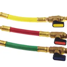 R410-RV с шаровой клапан высокого давления шланга соединения кондиционер и трубка из фторида добавляющая жидкая трубка хладагента