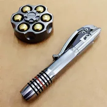 Титановая сифонная ручка, латунь, медь, EDC, тактика полировки, микротехнология, гравировка, многофункциональная, для самозащиты, для улицы, подарочная ручка