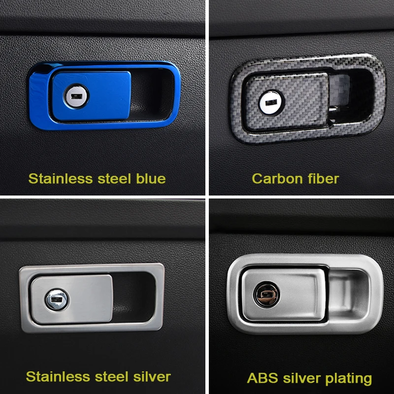 Atreus Car Co pilot Glove Storage font b Box b font Handle Covers Stickers For VW