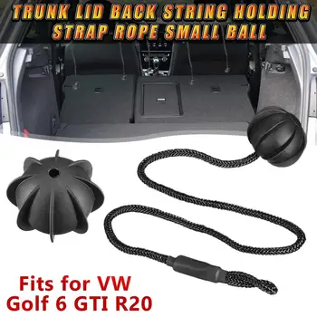 

1piece Hatchback Parcel Shelves Trunk Lid Back Shelf String Holding Strap Rope Small Ball For VW Golf 6 GTI R20 #1K6 863 447 A