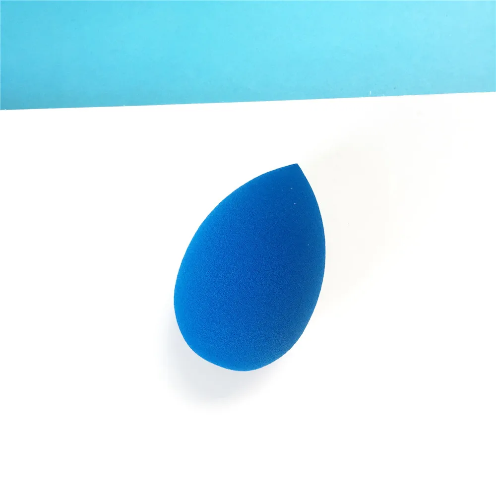 New Sapphire Blue Makeup Sponge Blender - Very Soft & Safe Material Makeup Applicator for Liquid Cream Foundation 2