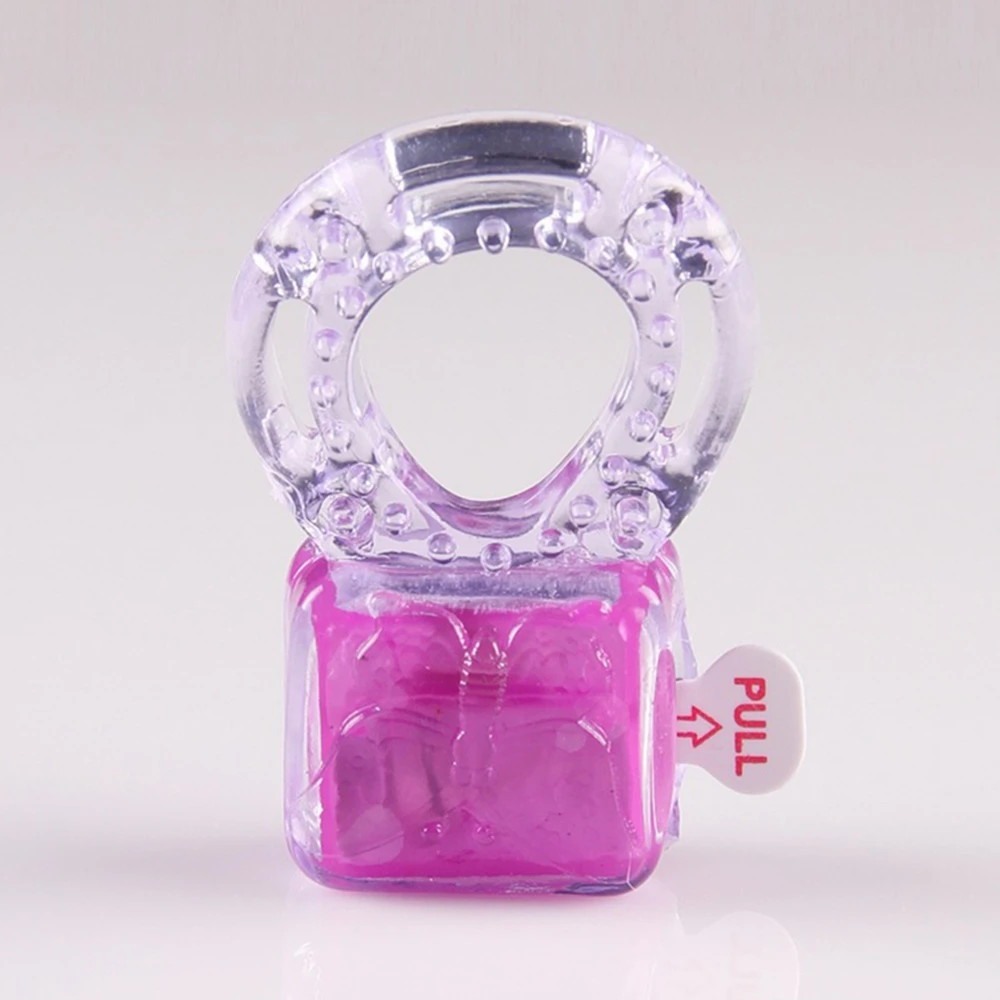 1 шт. Мужской Вибратор стимулятор пениса мужское кольцо вибрирующий пенис