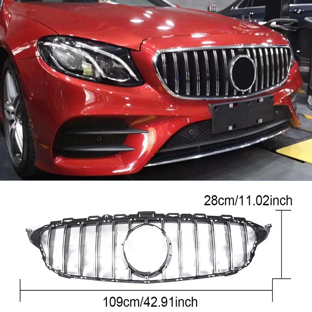 Решетка для Mercedes W213 переднего бампера гриль подходит E CLASS W213 E200 E250 E300 E350 E400 E500 E550 E43 AMG