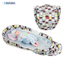 Высококачественная детская кровать с рисунком панды, складная кровать, утолщенная Пеленка, переносная складная кровать для подушки и ковриков