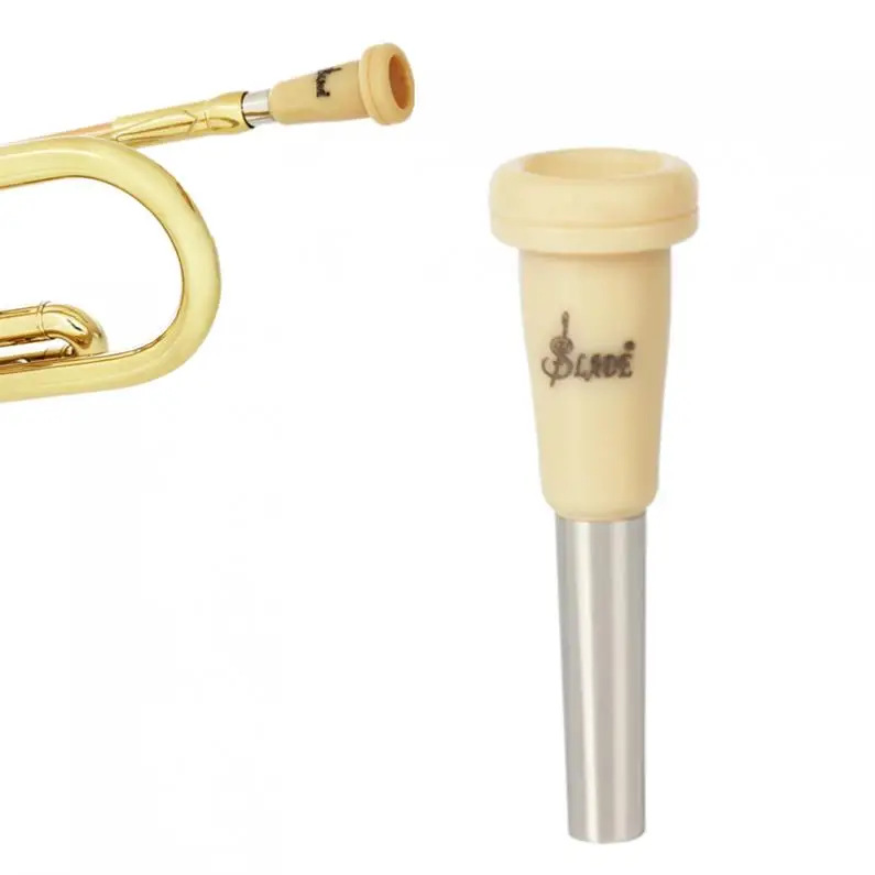 Abs Resin Metal Trumpet Mouthpiece Khaki Lightweight Trumpet Mouth