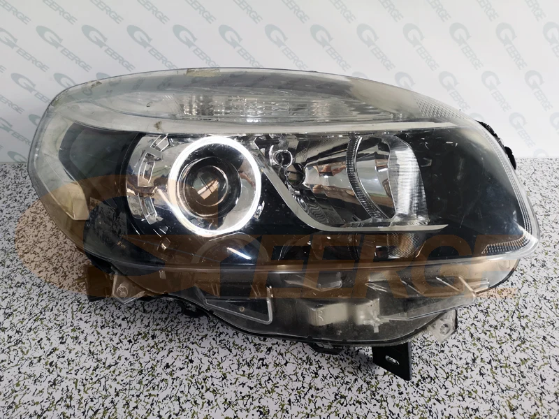 Для Renault Koleos samsung QM5 2012 2013 ксеноновая фара отличное Ультра яркое освещение CCFL ангельские глазки комплект Halo Кольцо