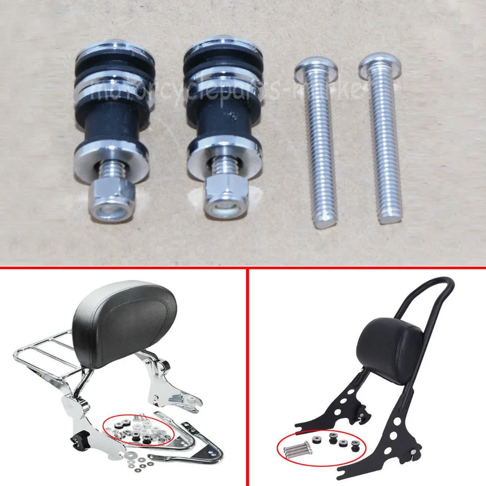 

Motorcycle Accessories Backrest Sissy Bar Detachable Steel Docking Hardware Kit For Harley Sportster Iron 883 1200 2004-2017