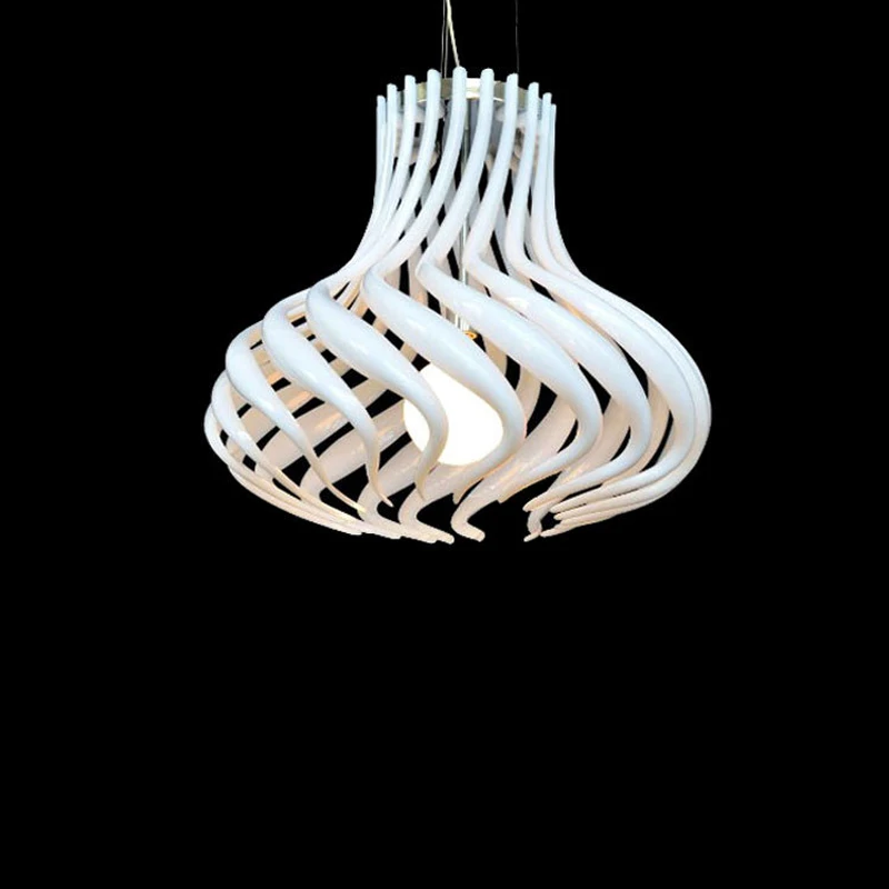 

Designer lighting chandelier Nordic acrylic art pendant lamp learning shop hotel red / white / black chandelier LU621 ZL135