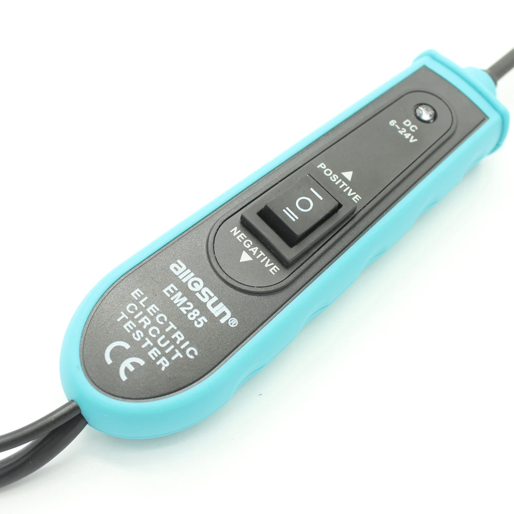 Diagnóstico de coche EM285 6-Sonda 24 V CC/probador de circuito eléctrico de coche/probador de automoción/Sistema eléctrico medidor de diagnóstico/Cable