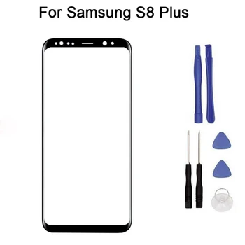 

5pcs/lot For Samsung Galaxy S8+ S8 Plus Edge G955F G955 6.2" touch Screen Digitizer Front Glass Touch Panel Replacement + tool