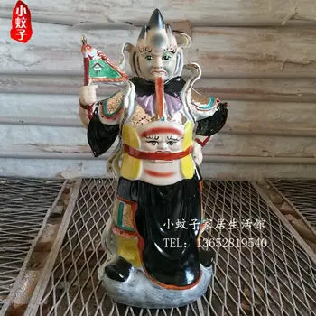 

crafts home decoration accessories decor Although Wuyou Buddha face burning like this ghost Tuas God Tuas ceramic feng shui orna