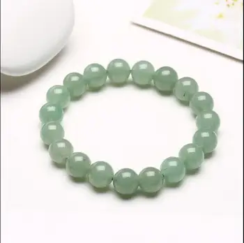 

fashion natural 10mm dong ling jade round beads charm trendy bracelets & bangles for women and men party