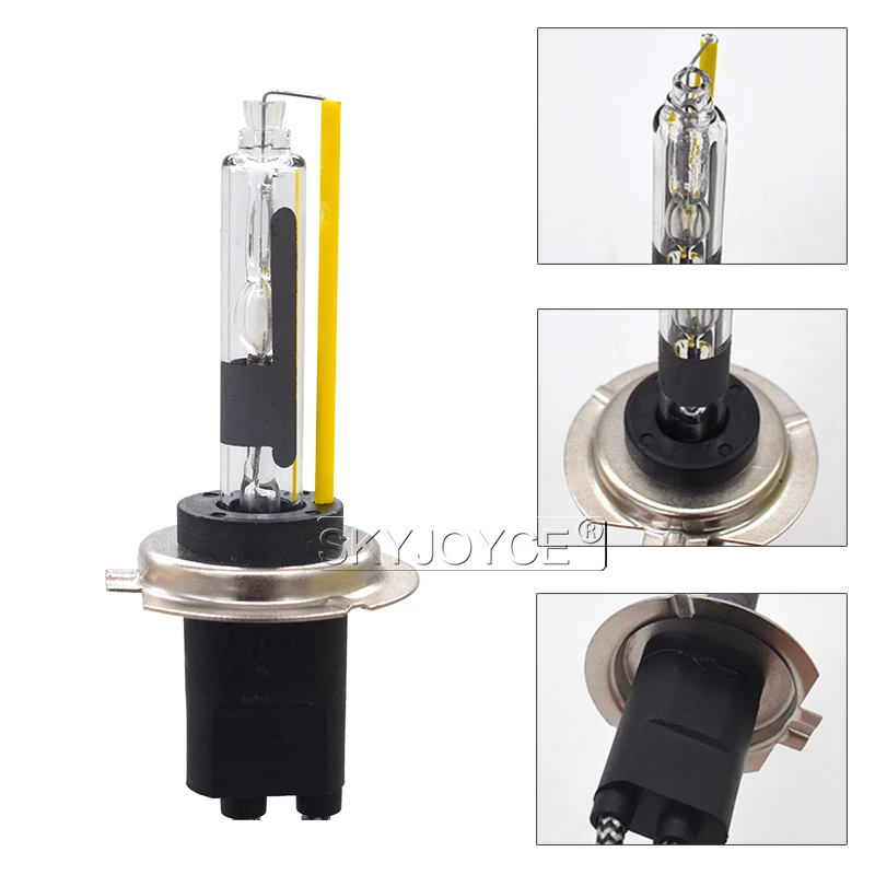 SKYJOYCE ксеноновая лампа высокой яркости 5500K 55 Вт H7 H1 D2H H7R HID для 35 комплект балластов