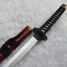 S0557 Аниме Онлайн игра TOUKEN RANBU HORIKAWA KUNIHIRO TOKU меч W/бордовый красный ножны 39,5"