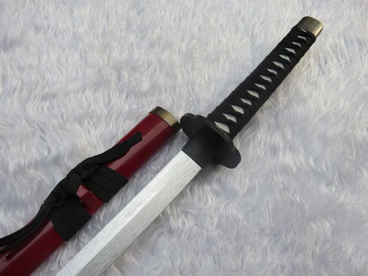 S0557 Аниме Онлайн-игра TOUKEN RANBU HORIKAWA KUNIHIRO TOKU меч W/бордовый красный ножной кард 39 5&quot |