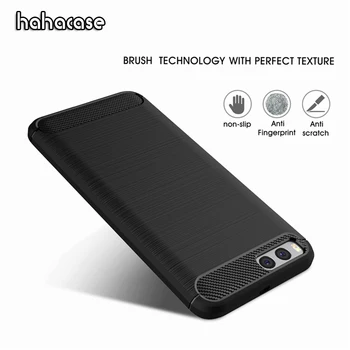 

100pcs Luxury Armor Carbon Fiber TPU Silicone Rubber Case For Xiaomi Mi 10 9 Pro 8 SE Explorer Lite Note Max 3 CC9 CC9E Cover