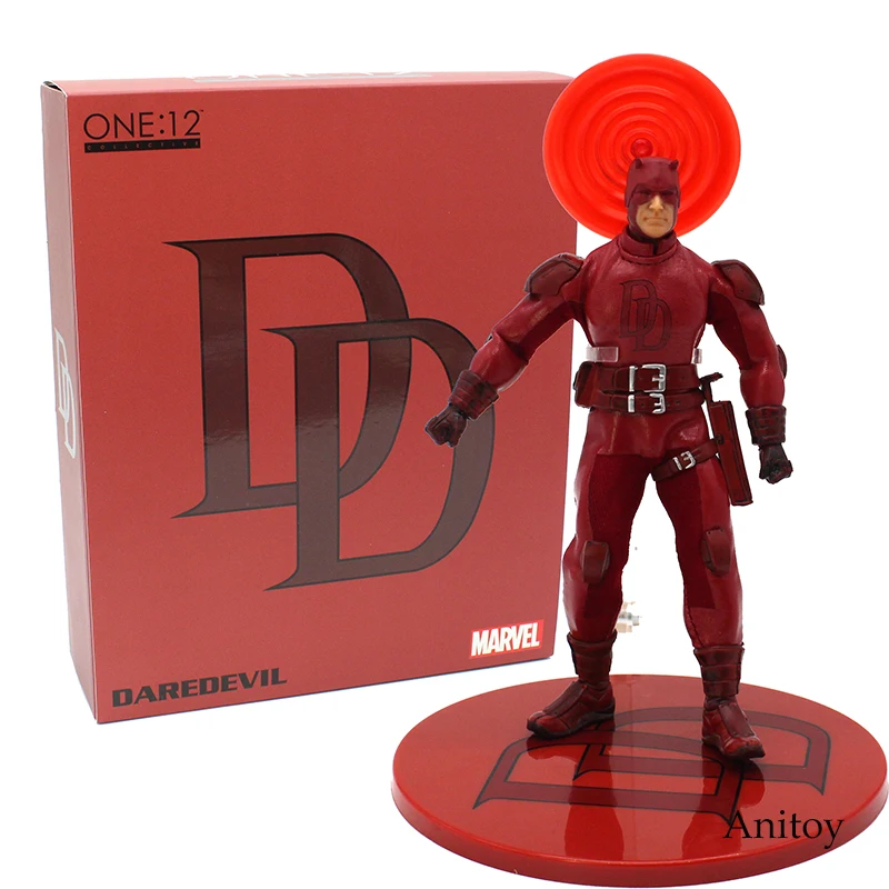 Marvel Сорвиголова 1/12 весы ПВХ фигурку Коллекционная модель игрушки 16 см