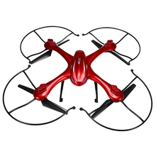 MJX X102H 2.4G 4CH 6-Axle RC Quadcopter RTF Air Press Altitude Hold LED Light Drone One Key Return-Red