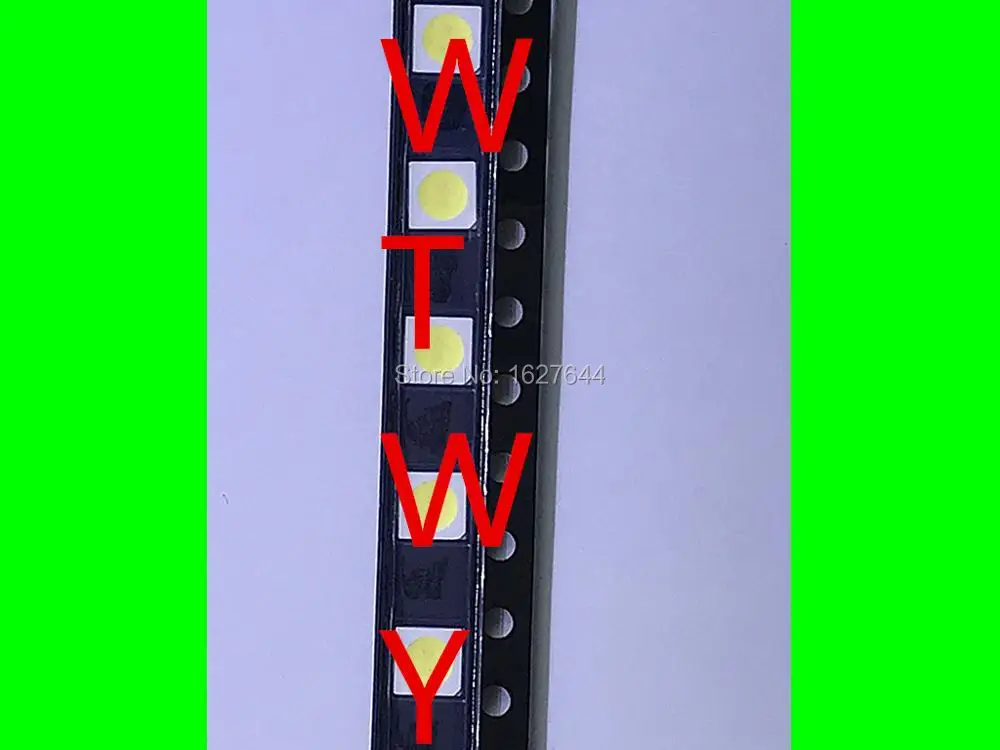 50 шт. светодиодная подсветка для телевизора SHARP LED 3535 3537 высокой мощности 1 2 Вт 6 в