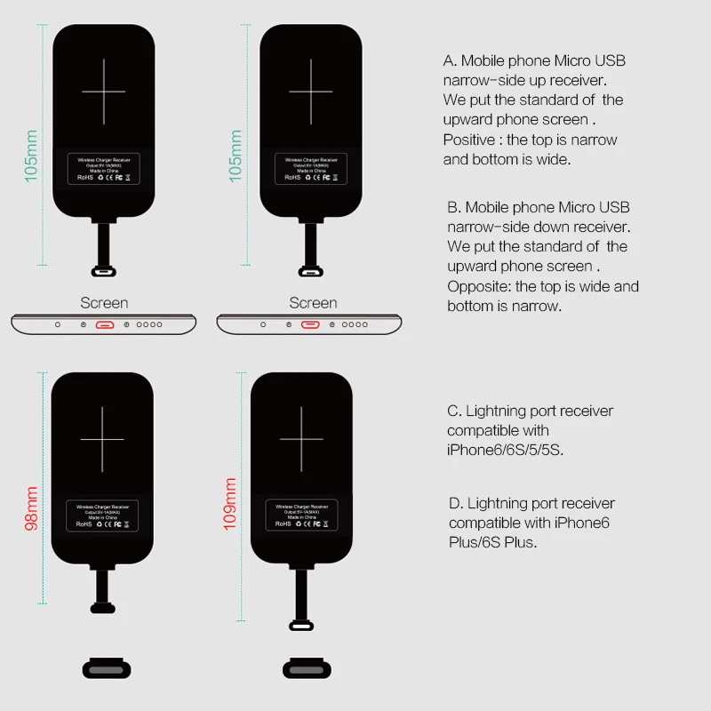 Oneplus 3 wireless charging adapter