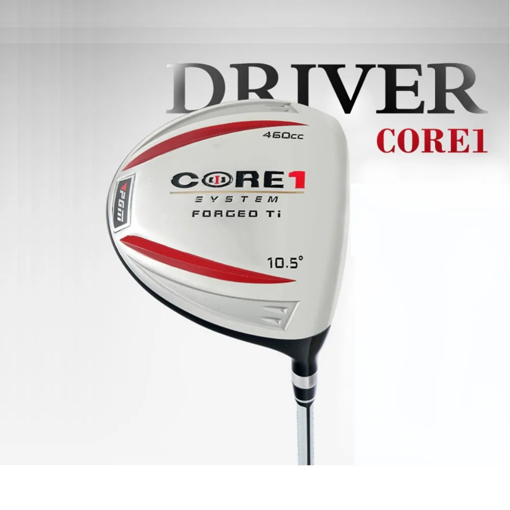 CRESTGOLF Гольф Драйверы Core 1# гольф леса-клубов резиновые накладки Для мужчин дерево клубы