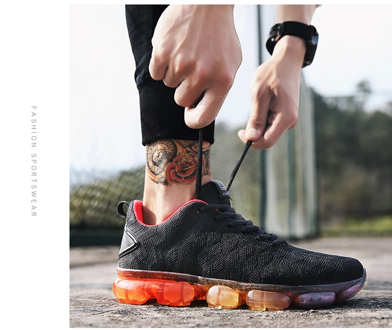 2018 Новый Flywire Air Спортивная обувь для мужчин амортизация Мужские дышащие кроссовки мягкая спортивная обувь Тренд Уличная обувь для прогулок