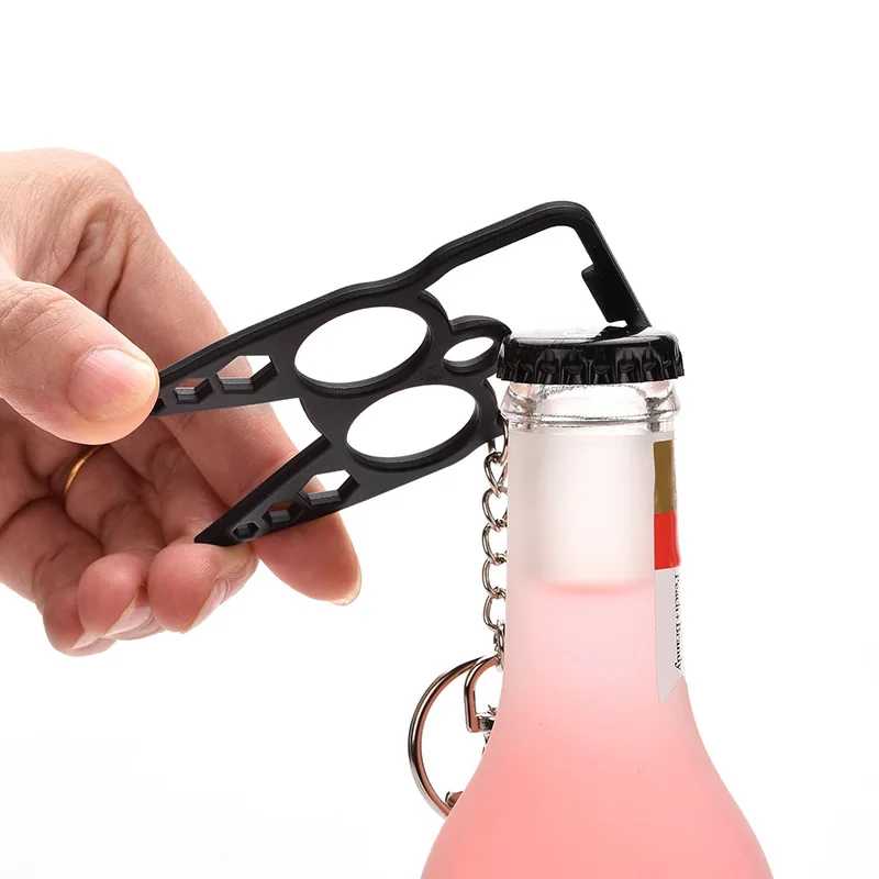 

Portable Cute Cat Opener Screwdriver Keychain Self-defense Multifunction Outdoor Gadgets MC889