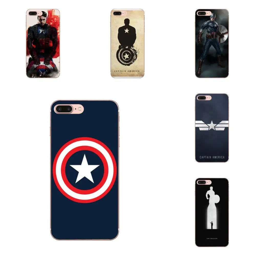 

Captain America Fashion Slim Silicone Case For Galaxy Alpha Core Note 2 3 4 S2 A10 A20 A20E A30 A40 A50 A60 A70 M10 M20 M30