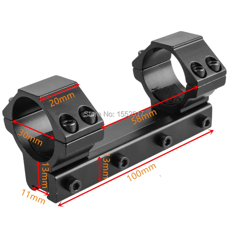 FIRE WOLF 30 мм один кусок низкий профиль ласточкин хвост прицела кольца адаптер W 11 мм длиной 100 мм винтовки пистолет страйкбол охота Каза