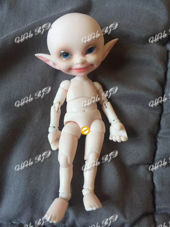 HeHeBJD 1/12 модель тела Soso baby doll Пальма bjd бесплатные глаза Спящая пластина(без магнита руки и ноги
