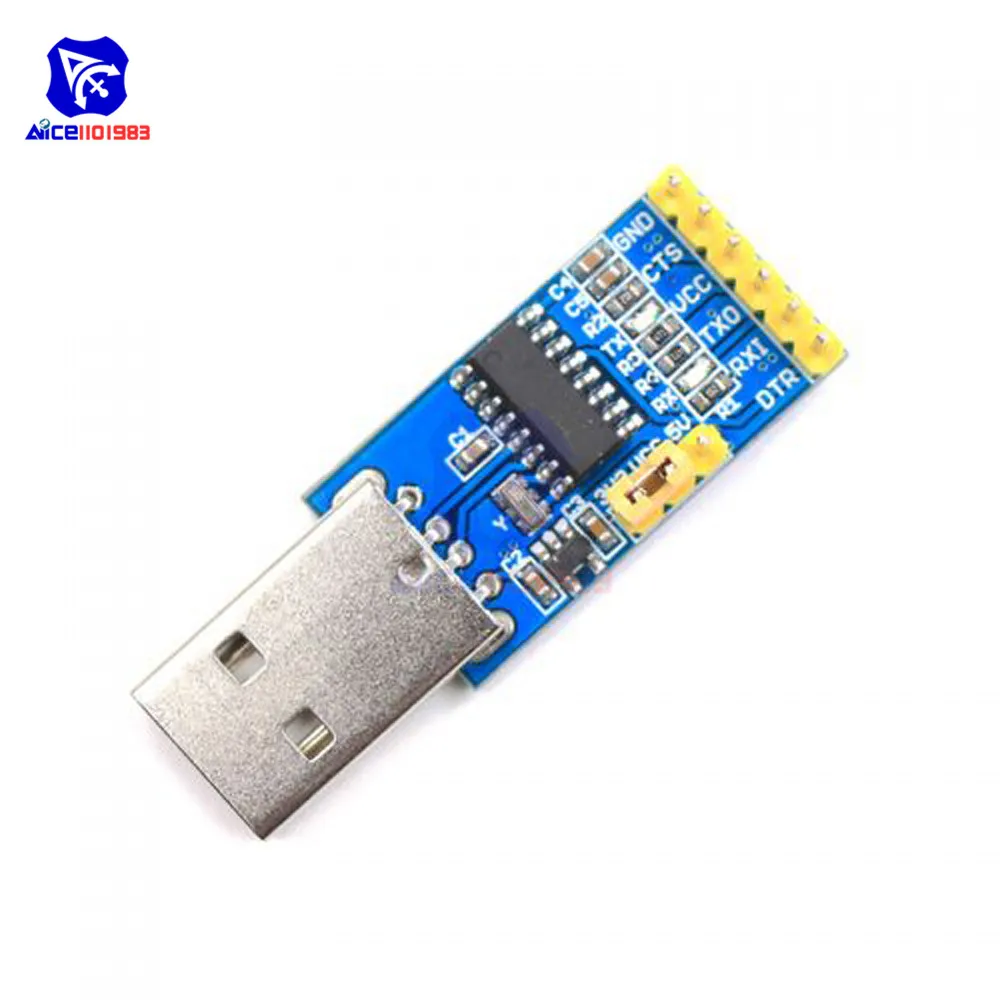 Последовательный адаптер CH340G USB для TTL 3 В/5 В загрузчик Arduino Pro Mini|Интегральные