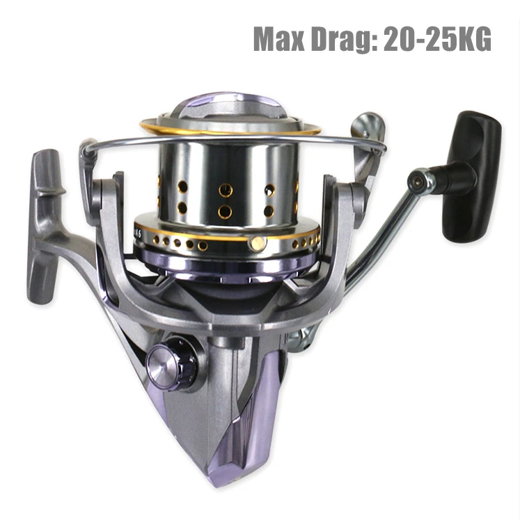 

12+1BB, 25KG CNC pesca Fishing Reel knob Trolling Alloy Casting Reels Stainless Steel Spinning wheel 8000/10000/12000 VS stradic