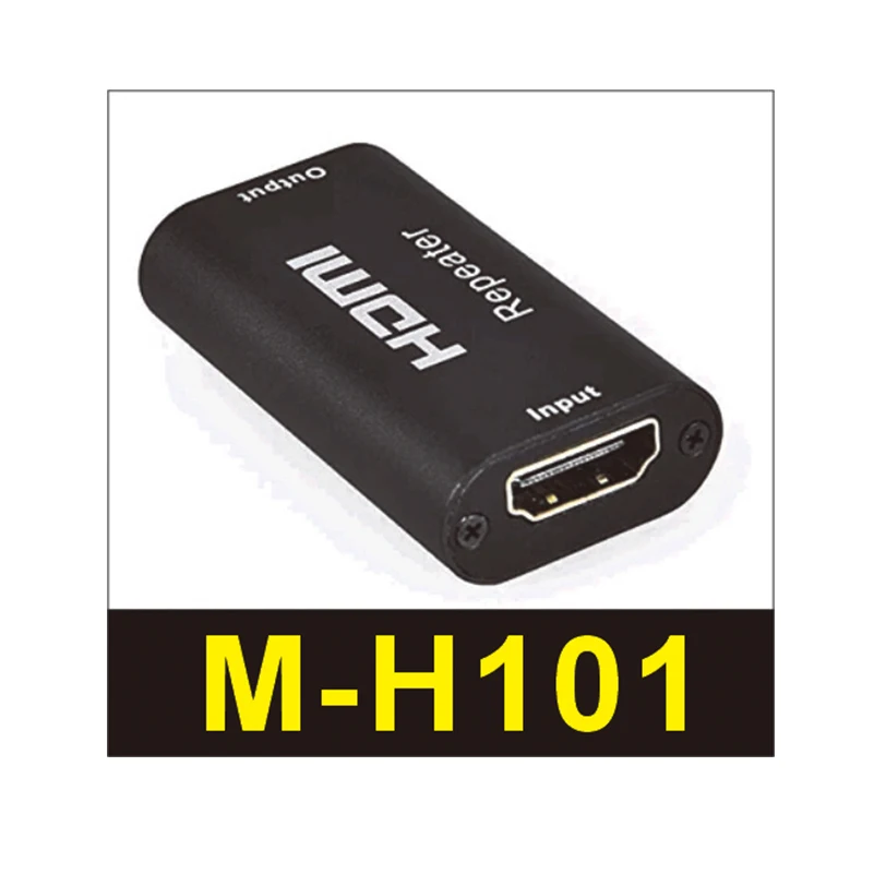 

The HDMI repeater reproduces the audio and video signals of the recombined signal source