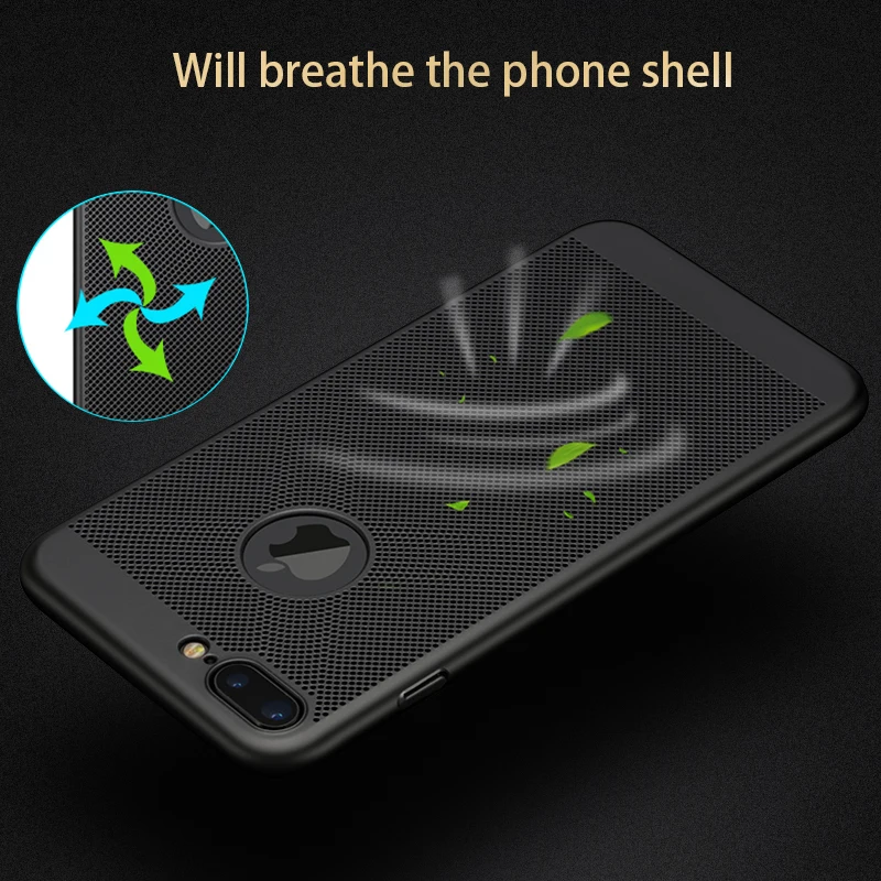 Твердый чехол из поликарбоната с рассеиванием тепла для iPhone 11 Pro XS Max XR 7 6 6S 8 Plus X 5S 5