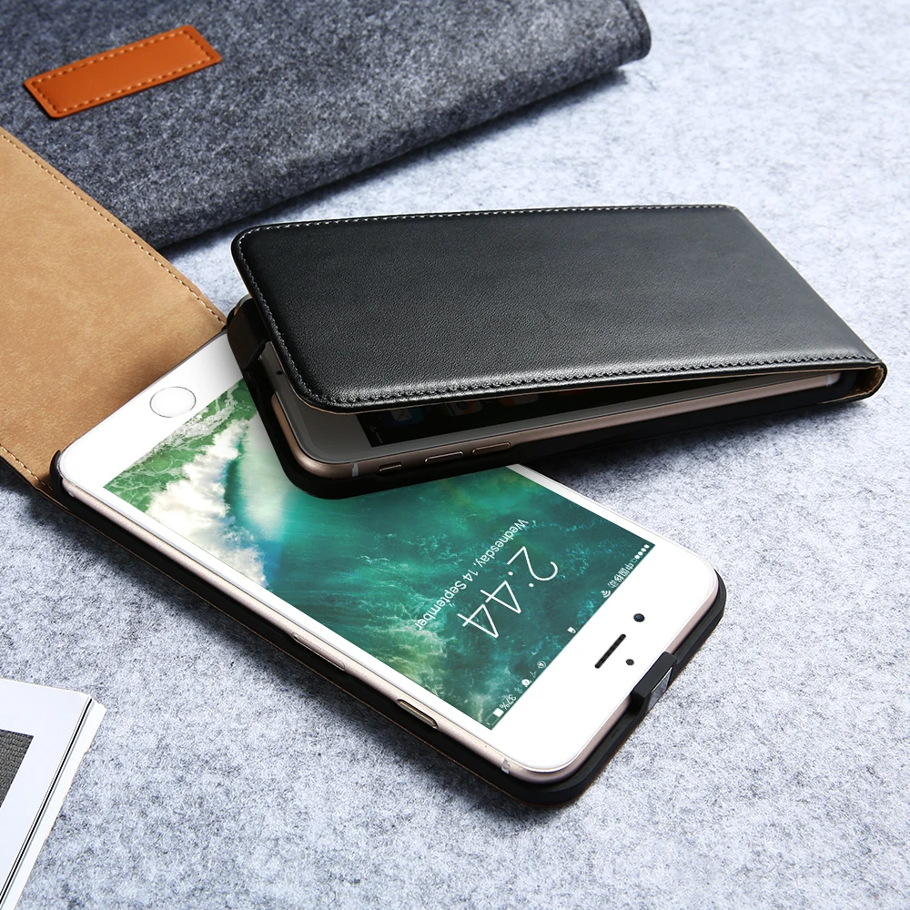 KISSCASE кожаный чехол для iPhone 7 8 6 6S plus крышка Ретро Люкс флип телефон оболочки 5S 5 SE 5C