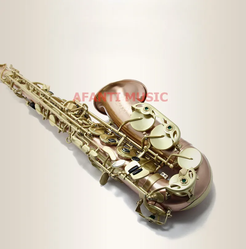 Afanti музыка Eb Тон/бронза Медь/золото Alto Саксофоны(ase-327