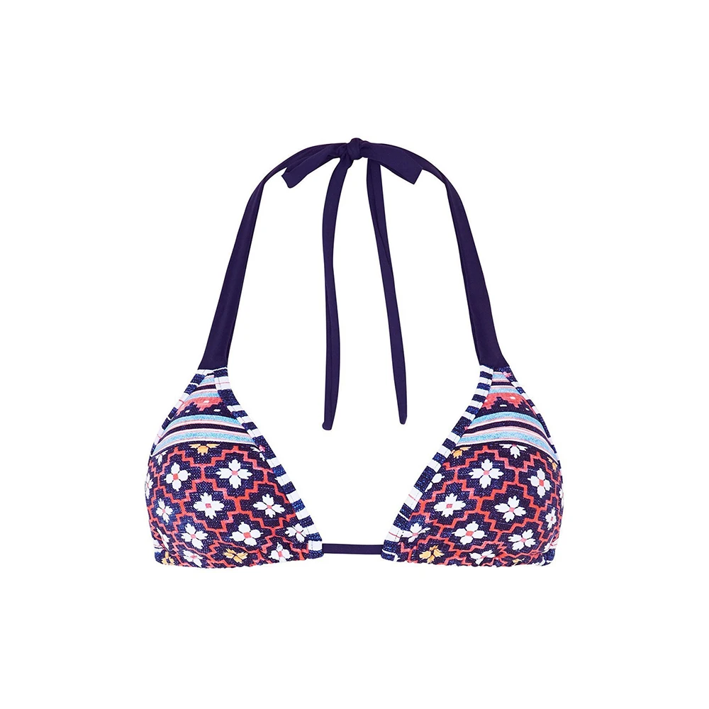 

Sexy Women Bikinis Pads Swimsuit 2018 Halter Bikini Set Bathing Suits Push Up Swimwear Bodysuit Swimming Suit Bohemia Printed