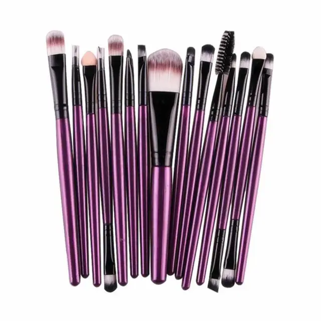 Best Offers Makeup Brushes 15 pcs/Sets Eye Shadow Foundation Eyebrow Lip Brush Makeup Brushes Tool Drop Shipping Best Offers Makeup Brushes 15 pcs/Sets Eye Shadow Foundation Eyebrow Lip Brush Makeup Brushes Tool Drop Shipping