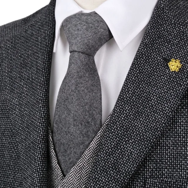 mens gray tie