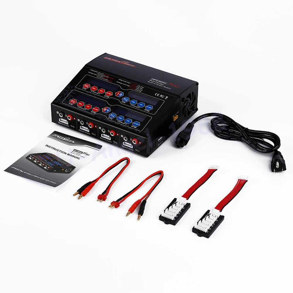 

Ultra Power UP240AC Plus 240W 4 Port Lilo/LiPo/LiFe/NiMH/NiCD/Pb Battery Multi Balance Charger/Discharger for RC Lipo Battery