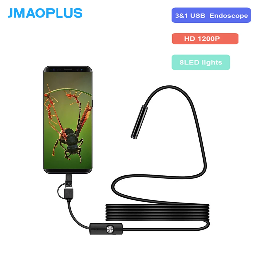 

Camera Endoscope Android Camera Endscope Camera For Iphone Windows & Macbook PC Endoscope Android PC Camera