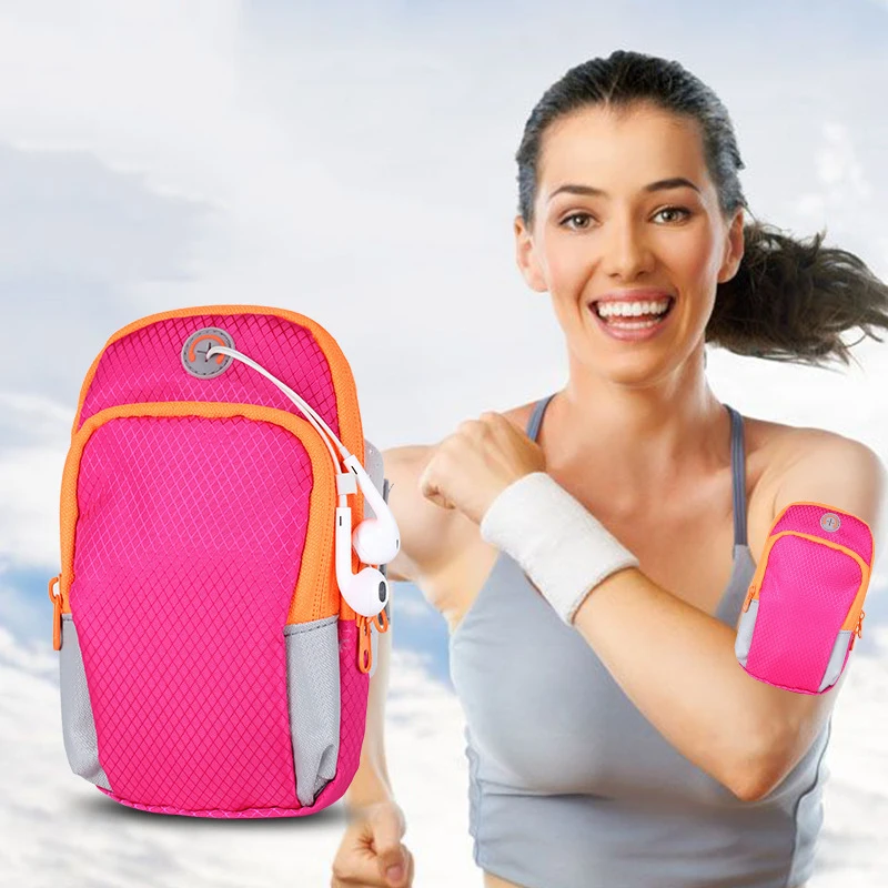 

Univeral Sport Running Armband Holder Arm Bag Case for iphone X 8 7 6 Plus ipod for Samsung S8 S9 S10 Sony HTC Xiaomi Huawei 6"