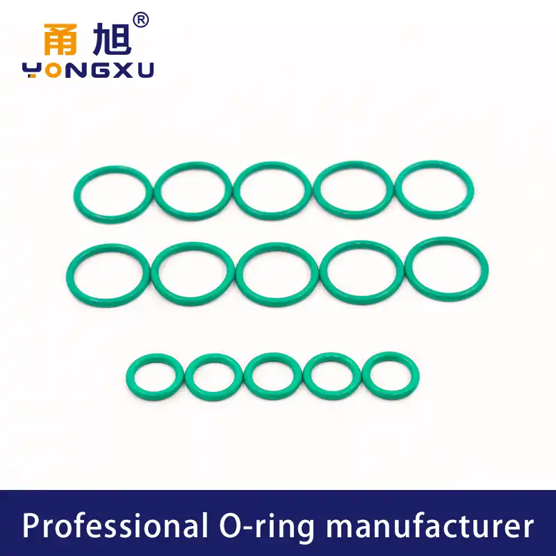 2.4mm Cross Section Green Fluorine Rubber O-Ring Seals Gasket Oil Sealing Washer